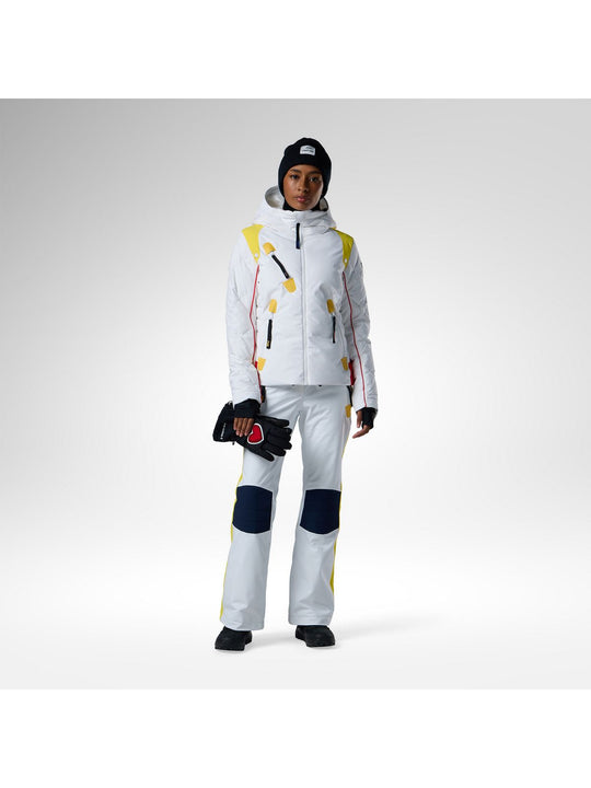 Kurtka narciarska damska ROSSIGNOL W Jcc Valdiz Down Ski Jacket biała
