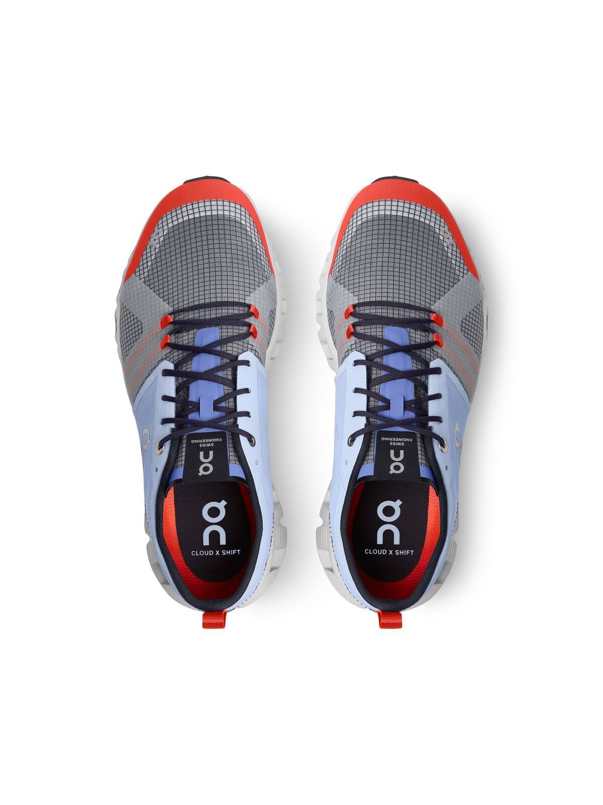 Buty męskie ON RUNNING Cloud X Shift - niebieski / pomarańczowy