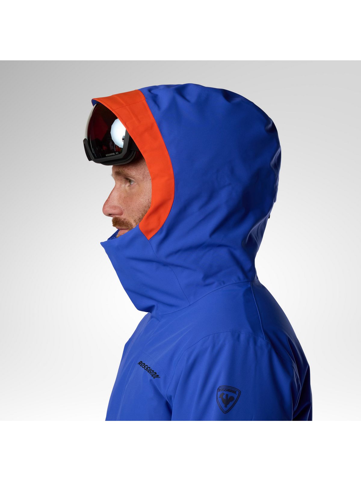 Kurtka narciarska męska ROSSIGNOL M Strawpile Insulated Ski Jkt niebieska