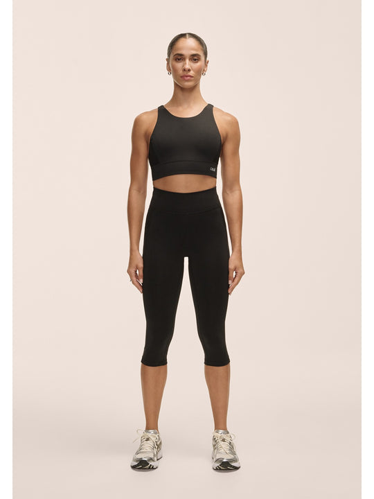 Legginsy treningowe damskie CASALL Essential 3/4 Tights kolor czarny
