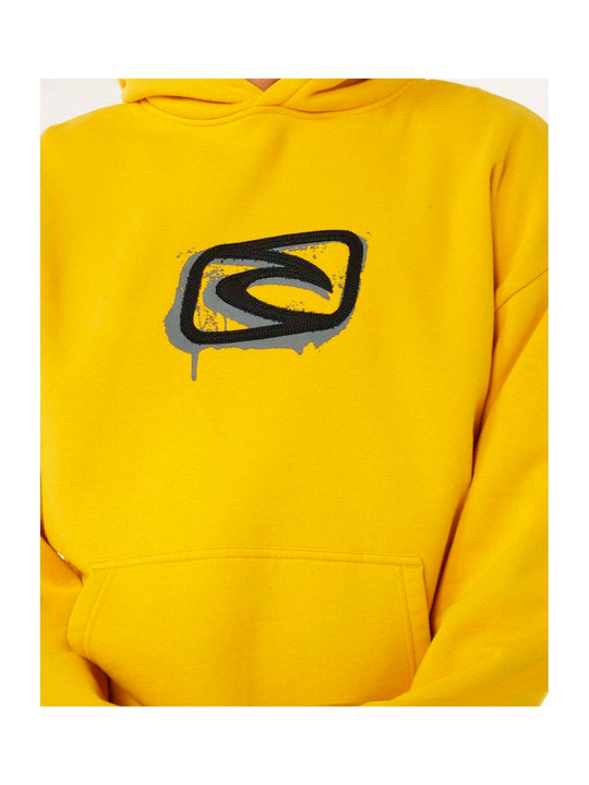 Bluza męska RIP CURL Medina Inner Visions Hood żółta
