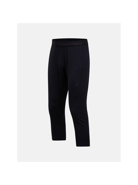 Spodnie Termiczne PEAK PERFORMANCE Magic 3/4 Long Johns Wool-blend Baselayer Men czarny
