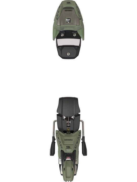 Wiązania narciarskie VAN DEER Marker COMP 16 din khaki

