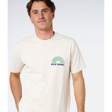 Koszulka męska RIP CURL Aots Rising Tee biała
