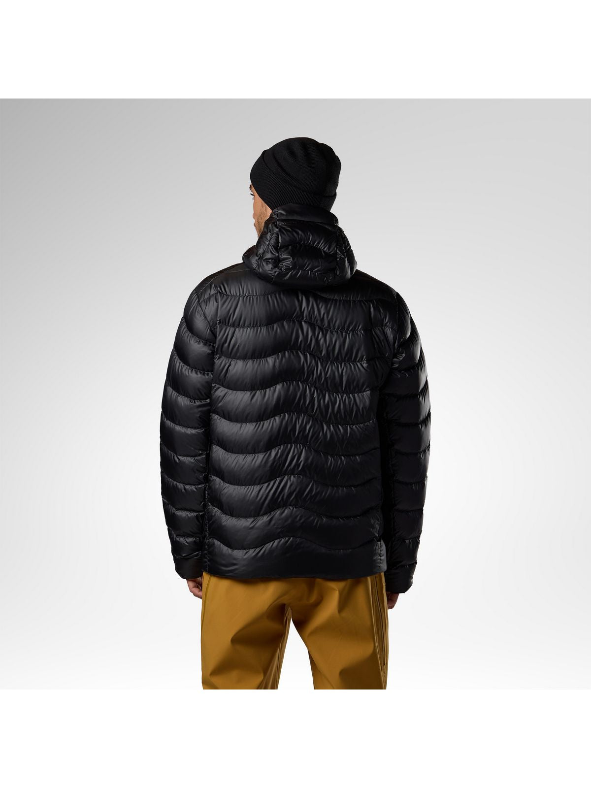 Kurtka puchowa męska ROSSIGNOL M Verok Down Hoodie Jacket czarna