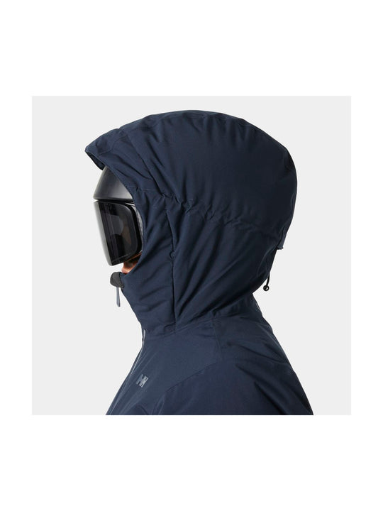 Kurtka narciarska damska HELLY HANSEN W PANORAMA INS JACKET granatowa
