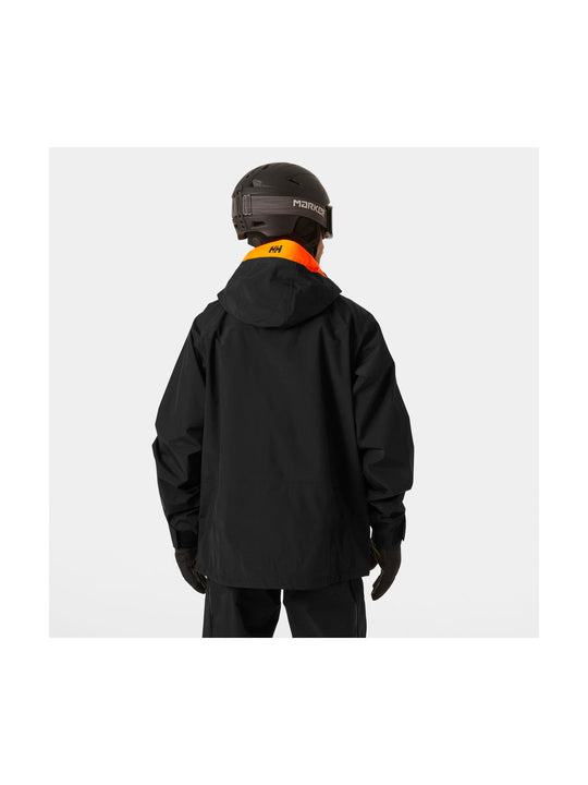 Kurtka narciarska męska HELLY HANSEN SOGN TINDEN SHELL JACKET czarna
