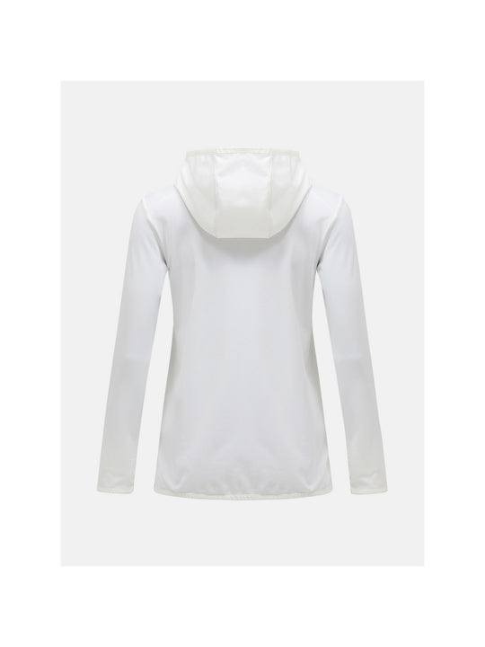 Bluza damska PEAK PERFORMANCE Light Zip Hood biała
