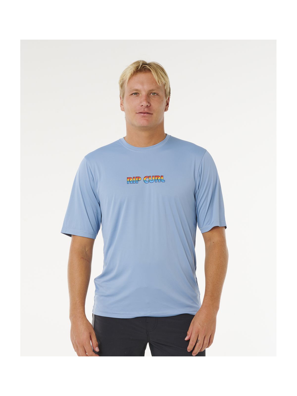 Lycra męska RIP CURL Icons Of Surflite Upf S/S niebieska