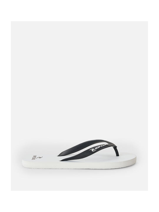 Japonki męskie RIP CURL Brand Logo Bloom Open Toe białe

