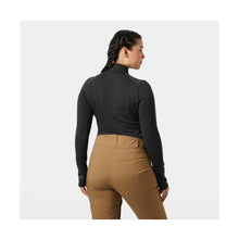 Koszulka damska Helly Hansen W Lifa Merino Midw 1/2 Zip czarny
