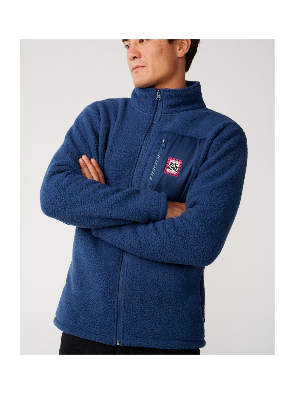 Polar męski RIP CURL Streamline Big Bear Polar męski granatowy