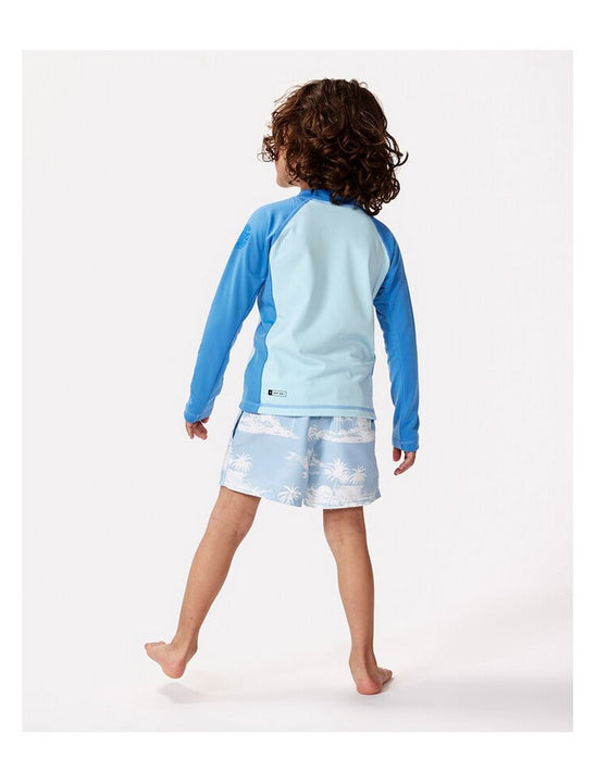 Lycra RIP CURL Icons Uv Brushed L/S-Boy niebieski
