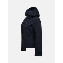 Kurtka narciarska damska PEAK PERFORMANCE Whitelight Short HIPE 2L Insulated Shell Jacket czarna
