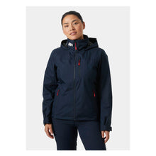 Kurtka damska HELLY HANSEN W Crew Hooded Midl Jacket 2.0  kolor granatowy
