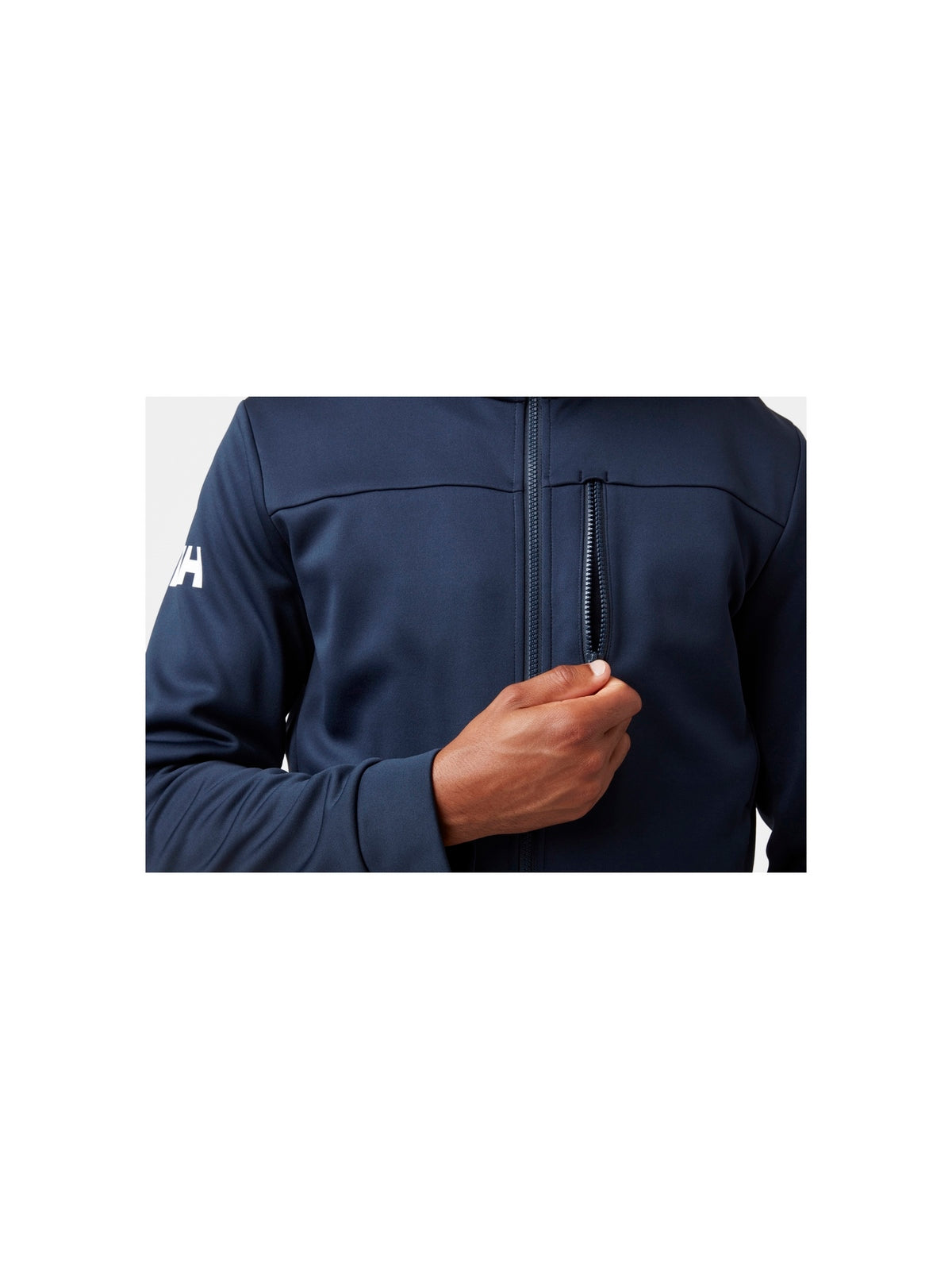 Bluza męska HELLY HANSEN Crew Fleece Jacket kolor granatowy