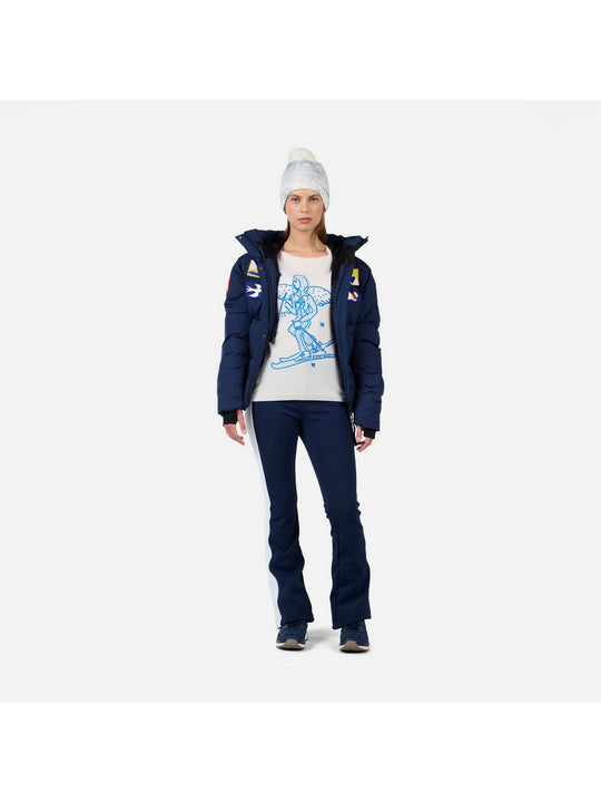 Sweter damski ROSSIGNOL W JCC SIGNAL RN niebieski
