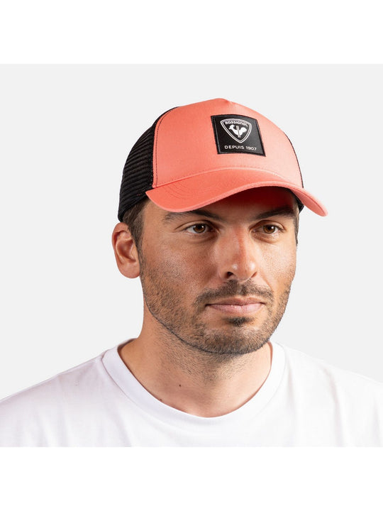 Czapka z daszkiem ROSSIGNOL Corporate Mesh Cap różowa - TU - Adventure Sports
