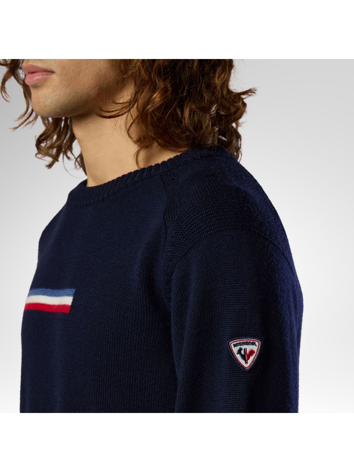 Sweter męski ROSSIGNOL M Odysseus Crew Merino Sweater czarny