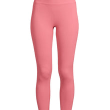 Legginsy damskie z wysoką talią Casall Multi Rib Seamless High Waist Tights różowe - Adventure Sports
