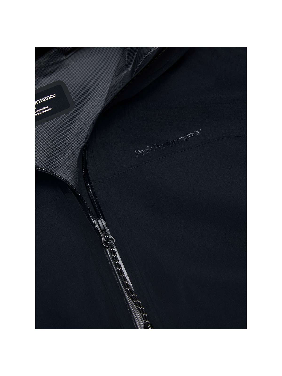 Kurtka narciarska męska PEAK PERFORMANCE Treeline HIPE 2.5L Shell Jacket czarna