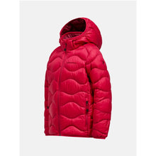 Kurtka PEAK PERFORMANCE Helium Down Hood Jacket Junior bordowy
