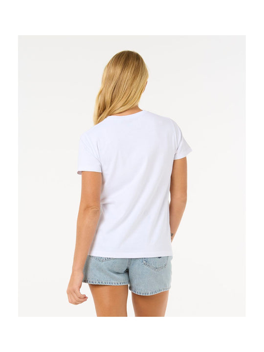 Koszulka RIP CURL Paradise Bay Standard Tee biały
