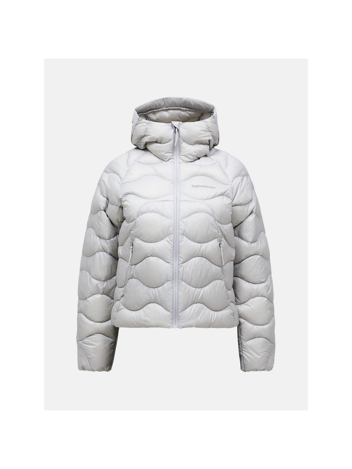 Kurtka damska PEAK PERFORMANCE Helium Nova Down Hood Jacket biała