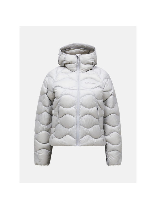 Kurtka damska PEAK PERFORMANCE Helium Nova Down Hood Jacket biała
