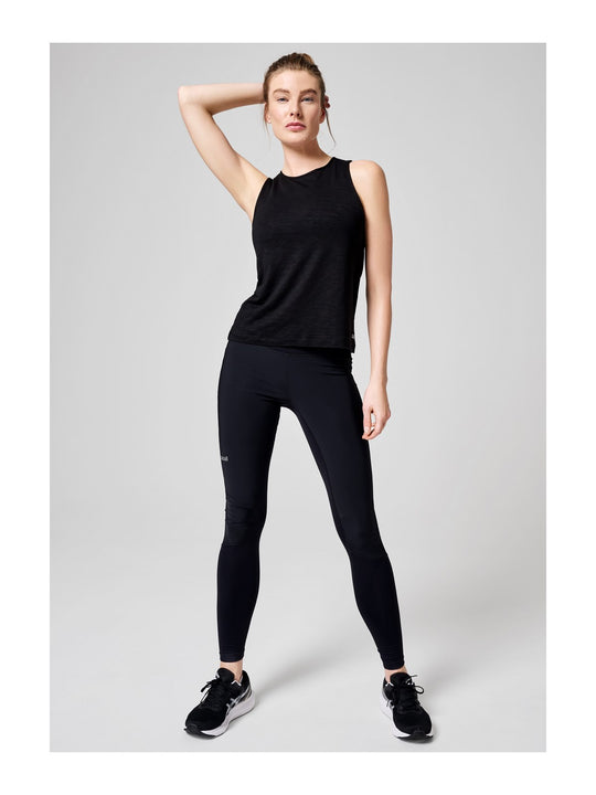 Legginsy treningowe damskie CASALL Windtherm Tights kolor czarny
