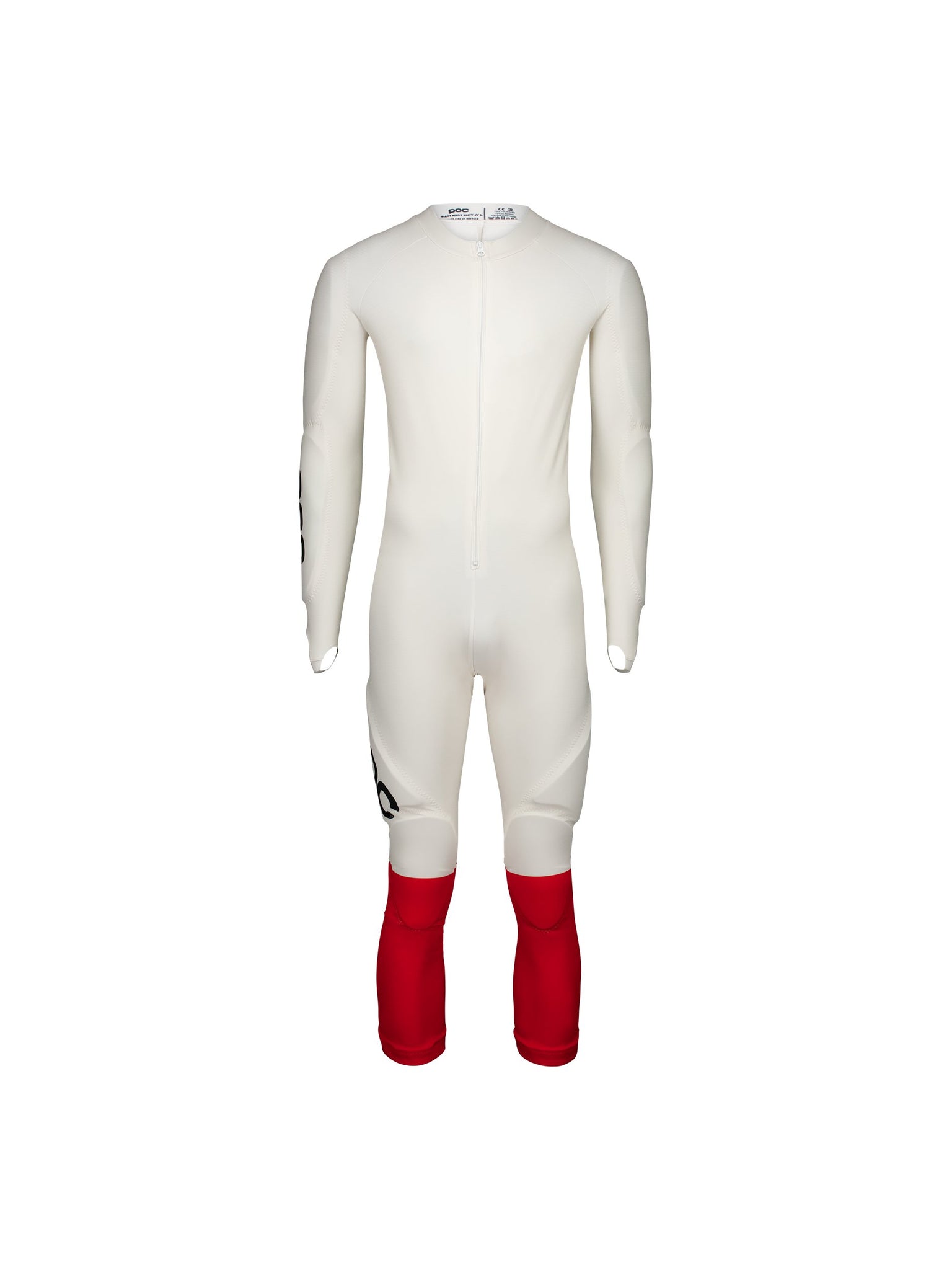 Guma narciarska POC Skin GS biało/czerwony