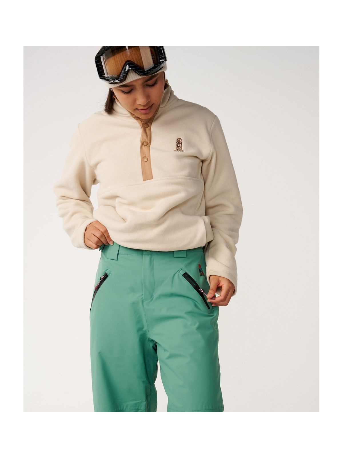 Spodnie damskie RIP CURL S-Series Relax Pant10K/10K zielone