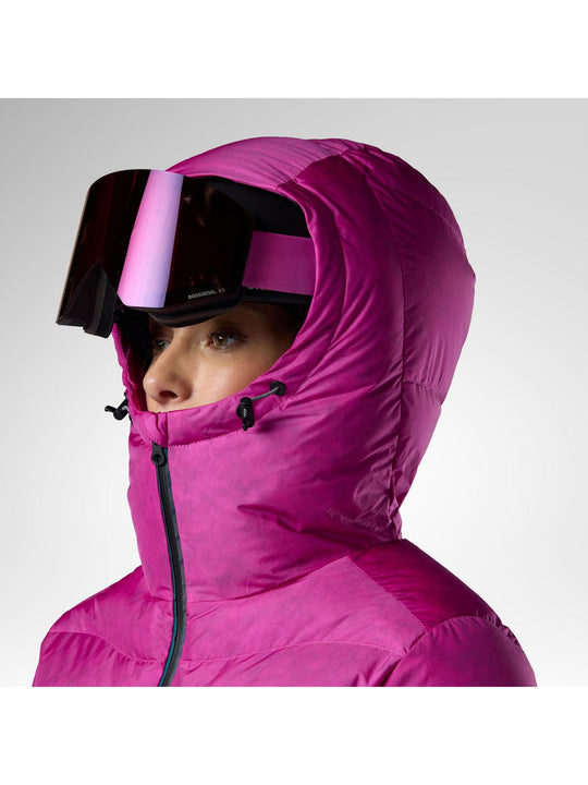 Kurtka narciarska damska ROSSIGNOL W Snowblaze Down Bomber Jacket różowa
