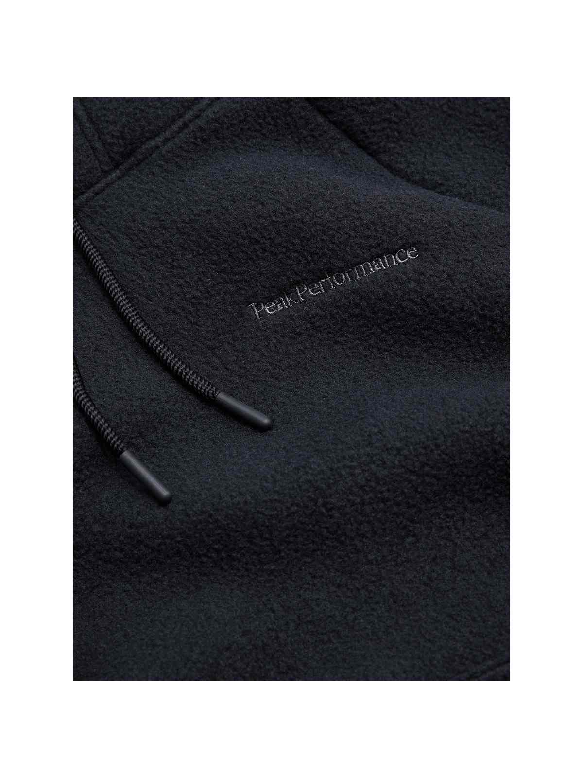 Polar Peak Performance M Fleece Hood czarny - Bluza - Adventure Sports