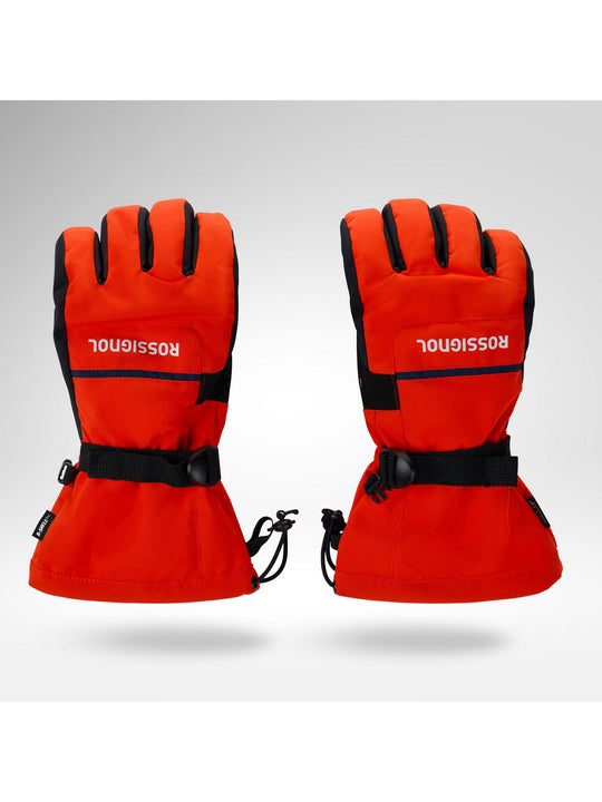 Rękawice narciarskie męskie ROSSIGNOL M Action Ski Gloves R-Shell Dr pomarańczowe
