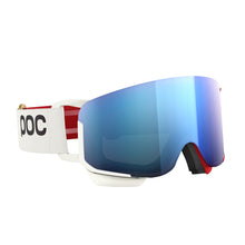 Gogle narciarskie POC Nexal Mid Wide Fit Cat 2 biało/czerwony
