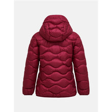 Kurtka PEAK PERFORMANCE Helium Down Hood Jacket Women bordowy
