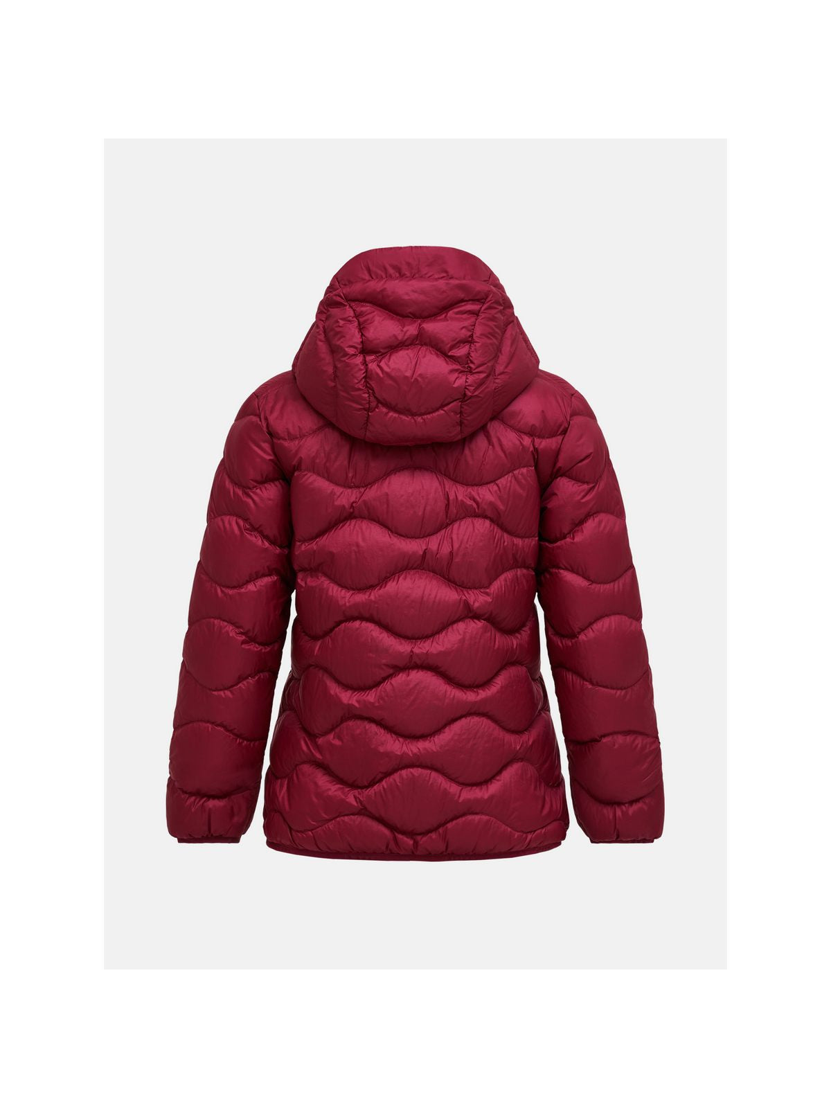 Kurtka PEAK PERFORMANCE Helium Down Hood Jacket Women bordowy