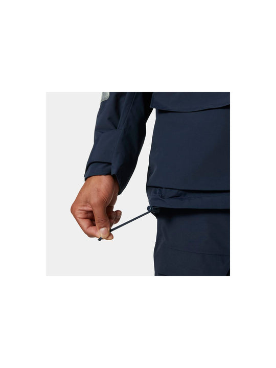 Kurtka żeglarska męska HELLY HANSEN PIER 4.0 JACKET granatowa - Adventure Sports
