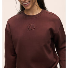 Bluza damska CASALL Terry Relaxed Crew brązowa
