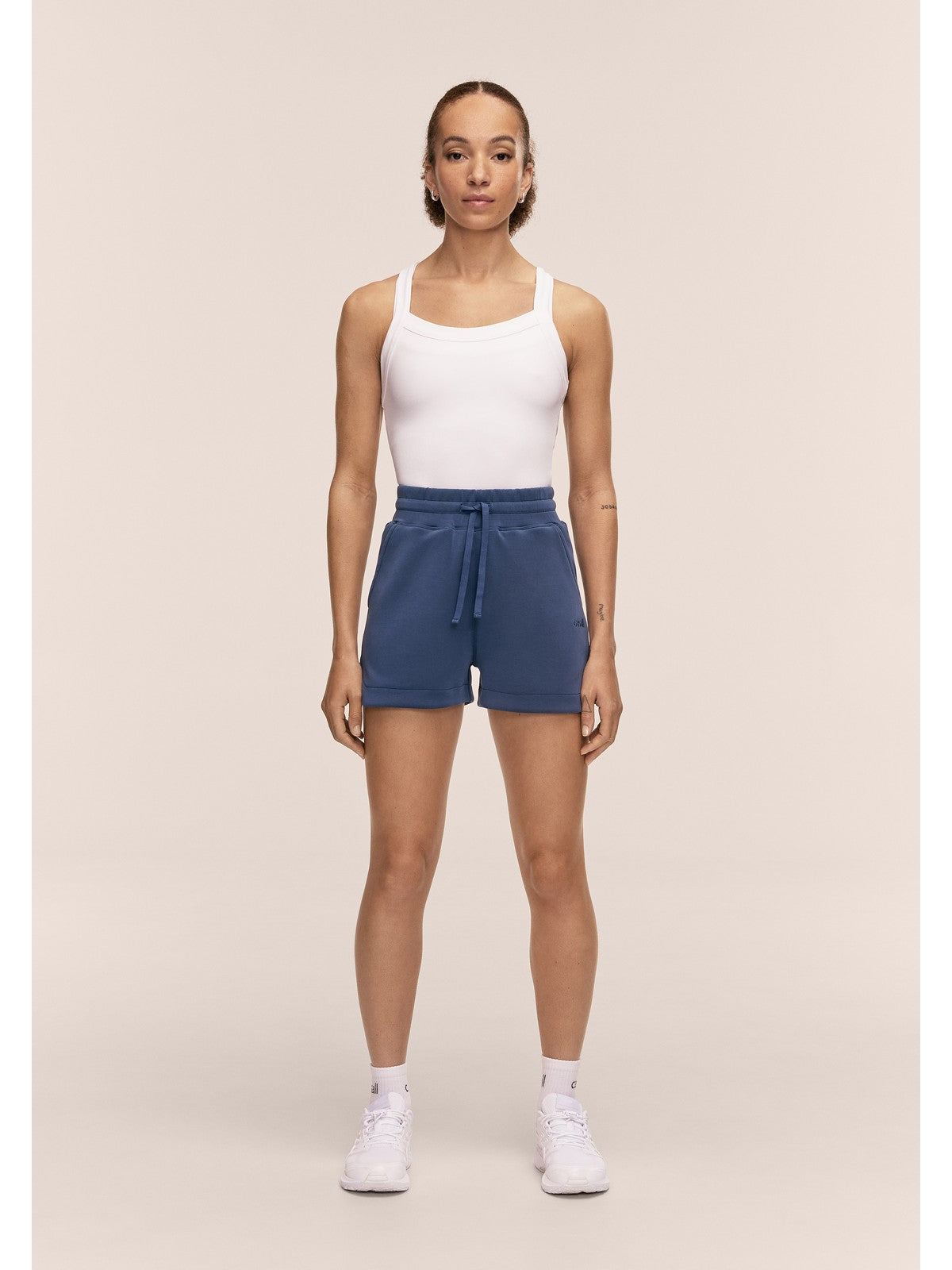 Szorty damskie CASALL Peachy Shorts kolor granatowy