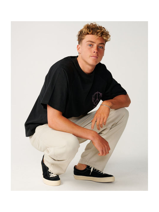 Spodnie męskie RIP CURL Disorder Twill Pants szare
