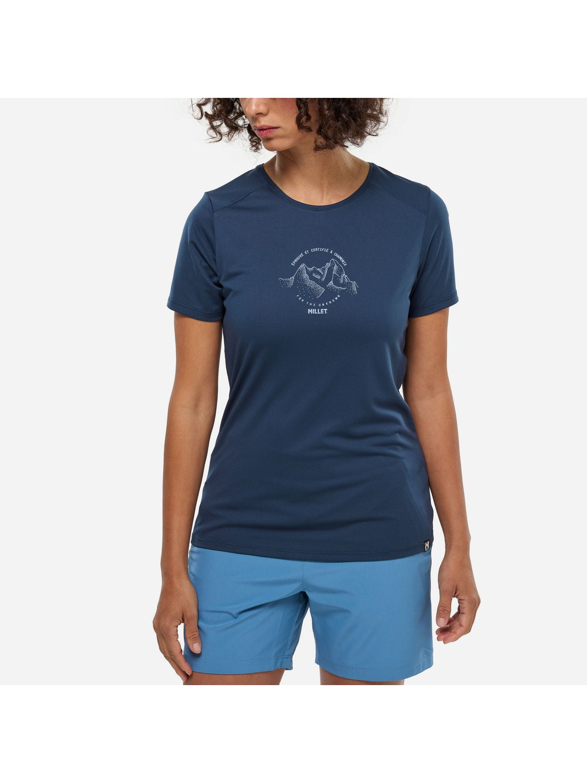 Koszulka damska MILLET Ubic Light Ts Ss W granatowa