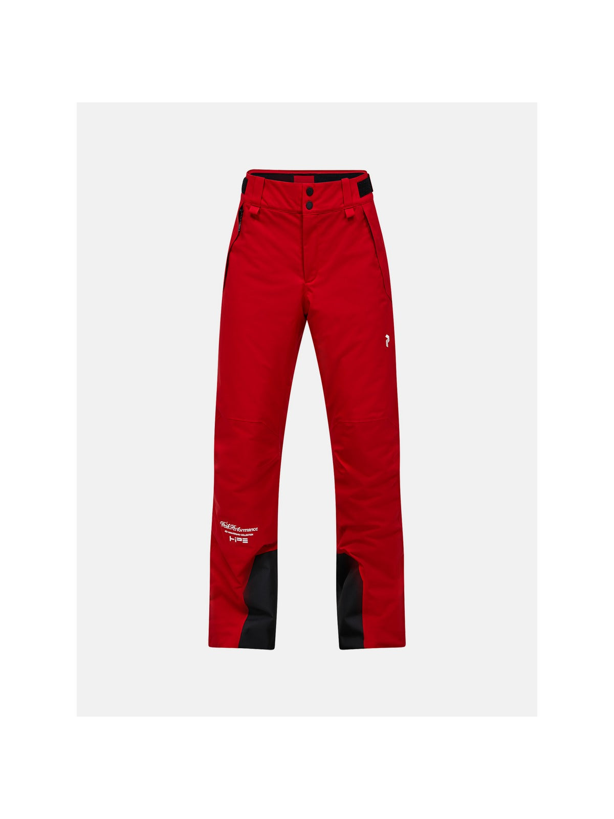 Spodnie narciarskie damskie PEAK PERFORMANCE 40Y Anima HIPE 2L Insulated Shell Pants czerwone