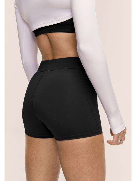 Legginsy treningowe damskie CASALL Performance Running Hot Pants kolor czarny
