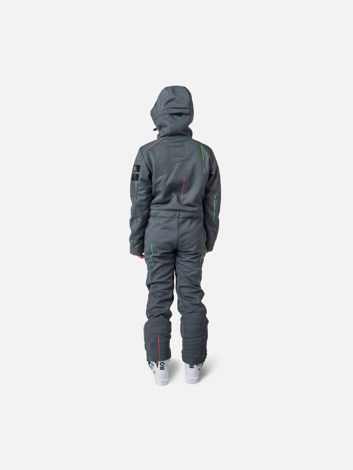 Strój narciarski jednoczęściowy softshell ROSSIGNOL One Piece Junior - szary
