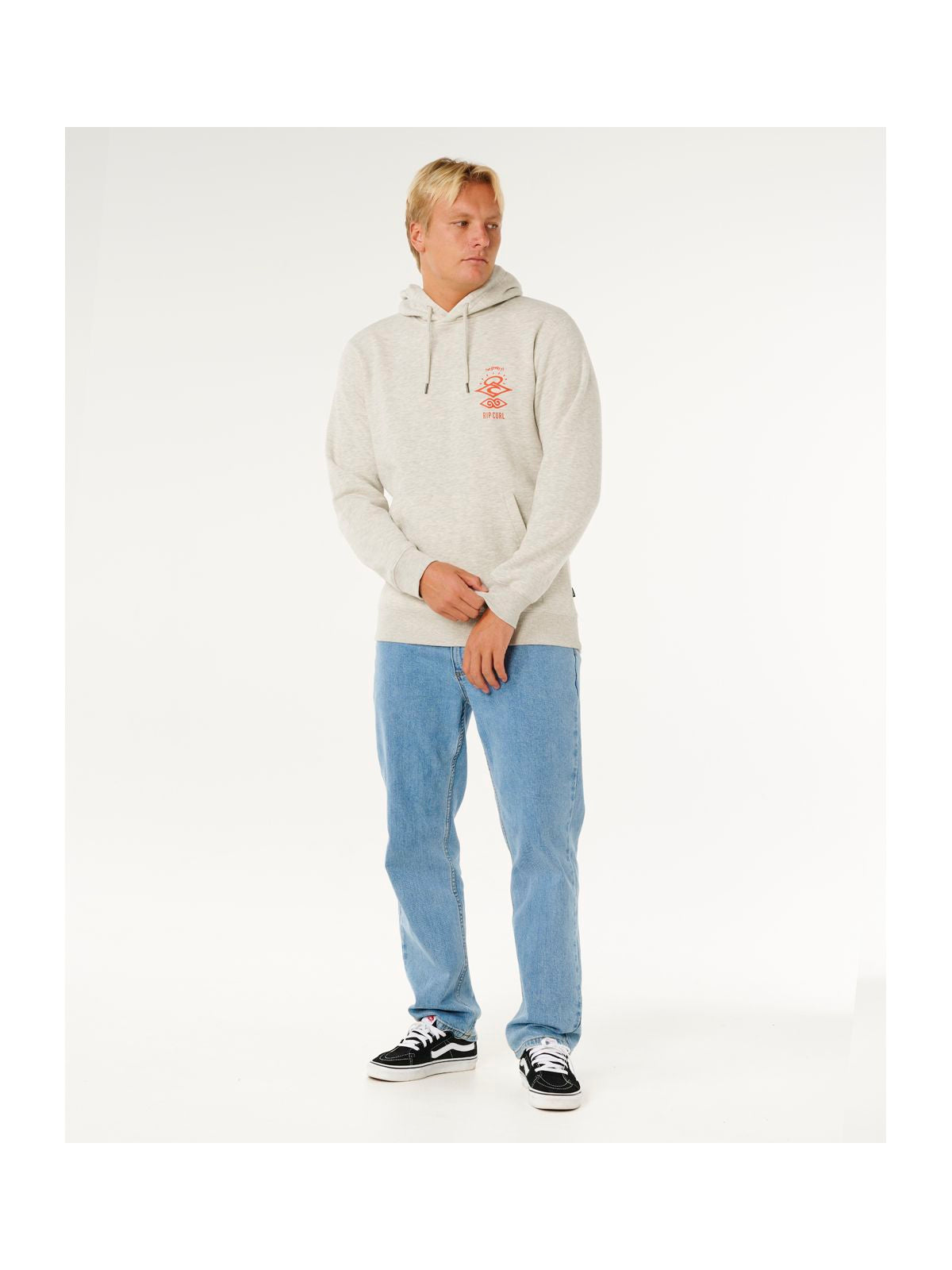 Bluza męska RIP CURL Search Icon Hood biała