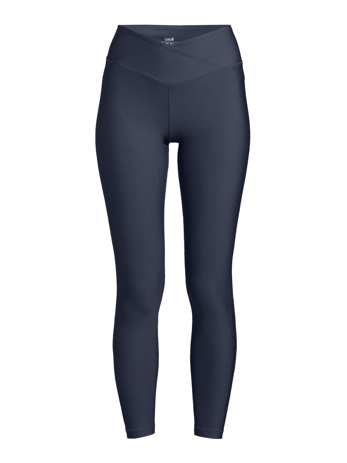 Legginsy CASALL Overlap High Waist Tights niebieskie
