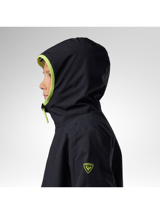 Bluza juniorska ROSSIGNOL Jr Reversible Hoodie Jacket czarna

