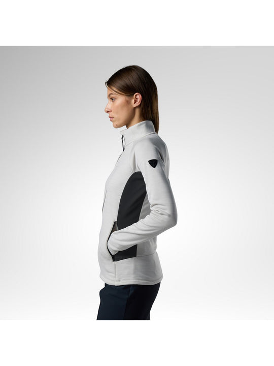 Bluza damska ROSSIGNOL W Premium Fleece Jacket biała

